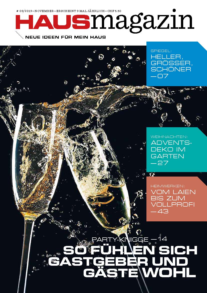 Printausgabe Hausmagazin